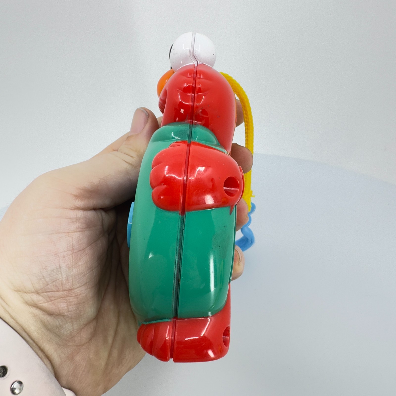 Vintage 2004 See 'N Say Junior Sesame Street ELMO Clip Toy Mattel Sound Works