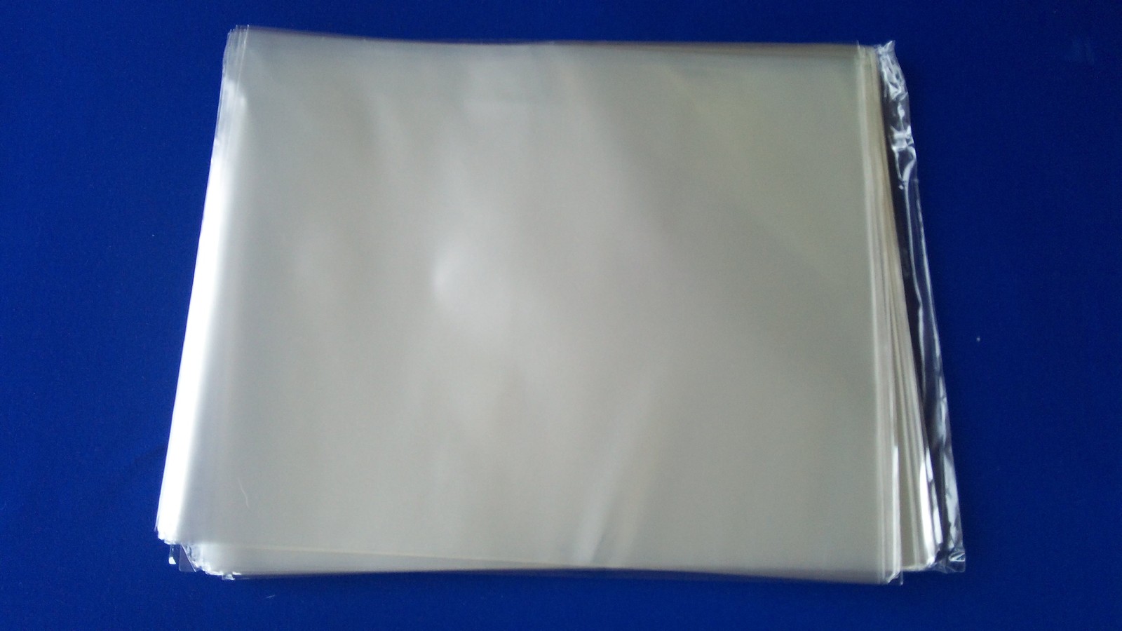 100 - 5"x7" CRYSTAL CLEAR FLAT POLYPROPYLENE BAG OPEN END
