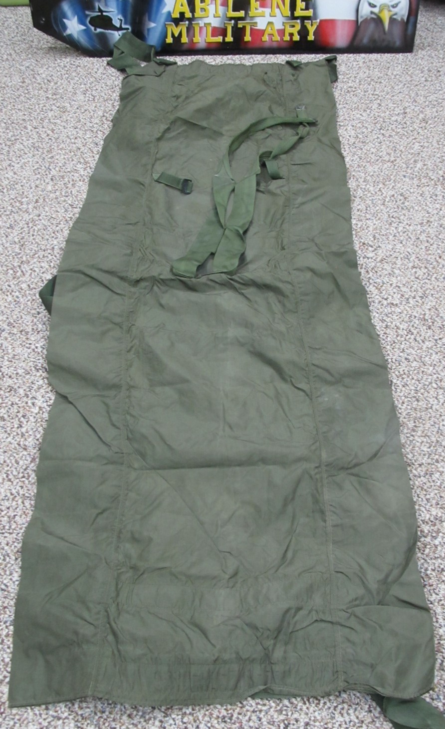 US Military Nylon Poleless Litter NSN:6530-00-783-7510 (olive drab)