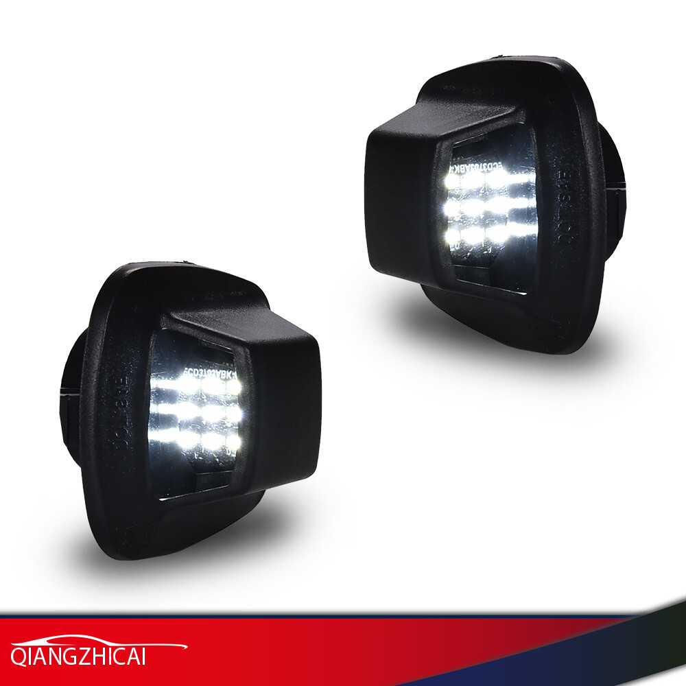 Fit For 1997-2011 Dodge Dakota Pickup Full LED White License Plate Light Lamp 2X