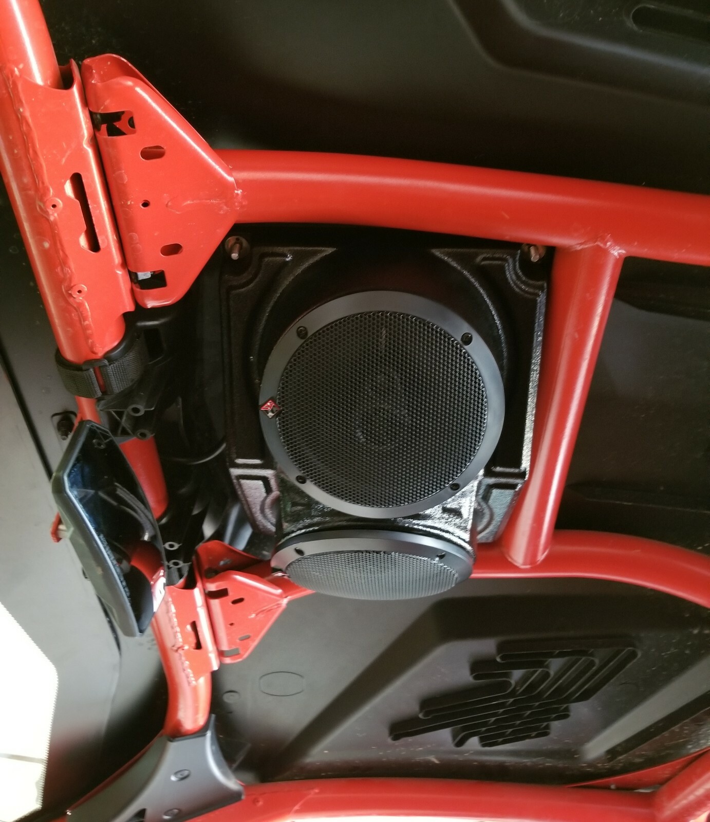 Can Am Maverick X3 x MR x RC DS turbo overhead stereo speaker mount console