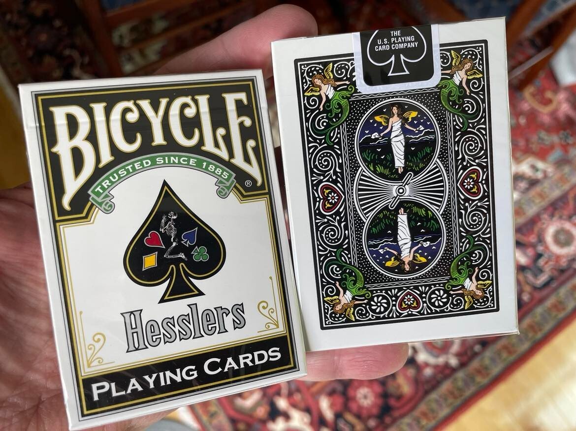Bicycle Hesslers (Maiden Back) playing cards