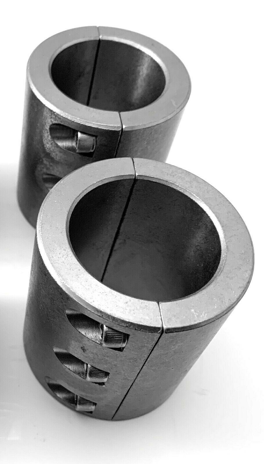 2 Steel bolt on tube clamps weld 1.625 1 5/8 universal roll cage mount cage