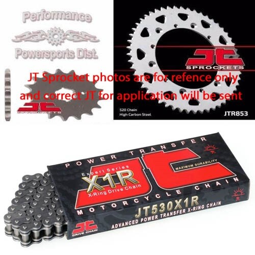 Bombardier 2004-2007 DS650X JT Sprocket Set and & JTC530X1R X-Ring Chain Kit