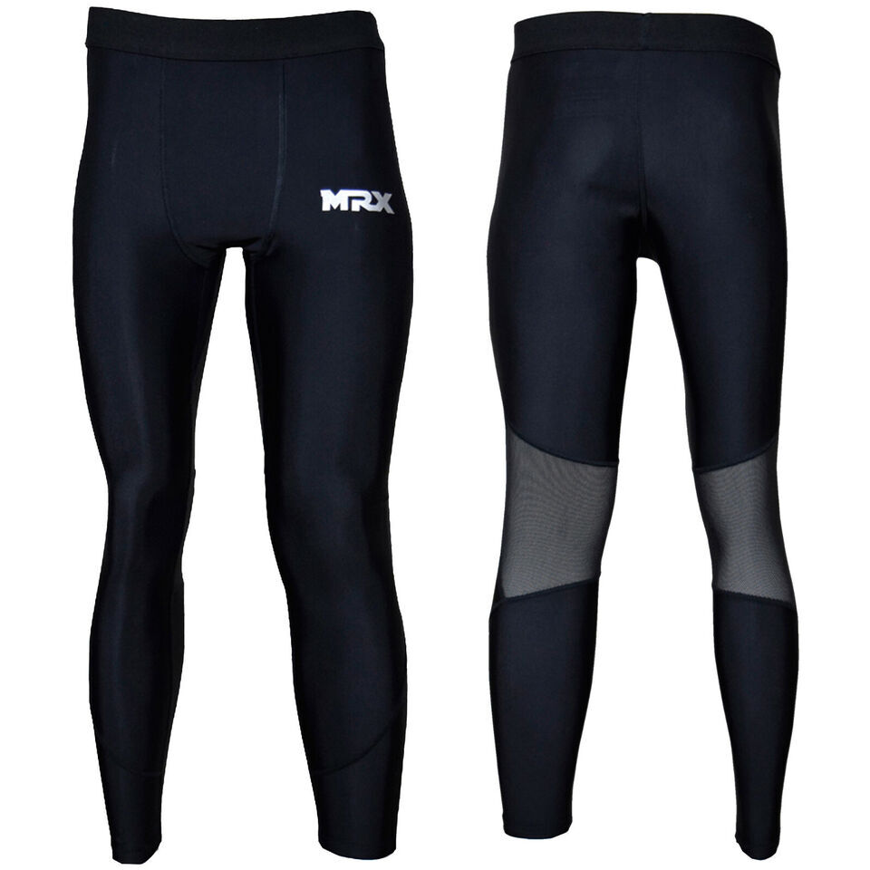 Mens Compression Baselayer Tights Pants Basketball Gym Sportswear Wicking Bottom