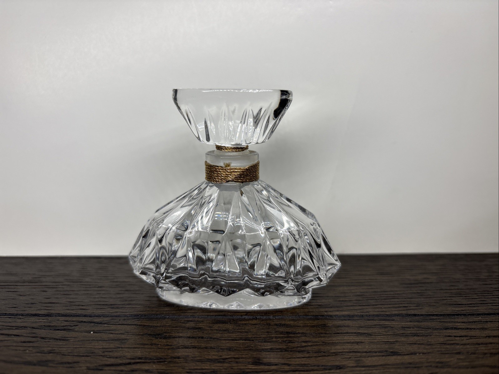 VINTAGE JOY by JEAN PATOU PARFUME 1.0 OZ / 30 ML BACCARAT Crystal Bottle Empty