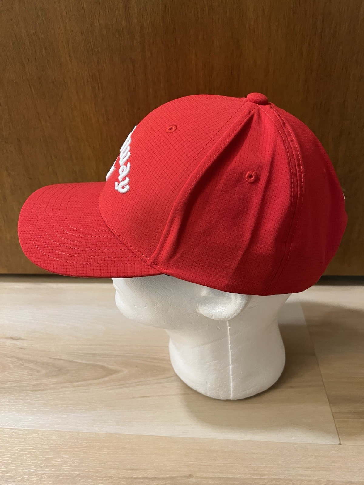 NWT Callaway Performance Pro Odyssey Red Adjustable Strapback Golf Hat Cap New