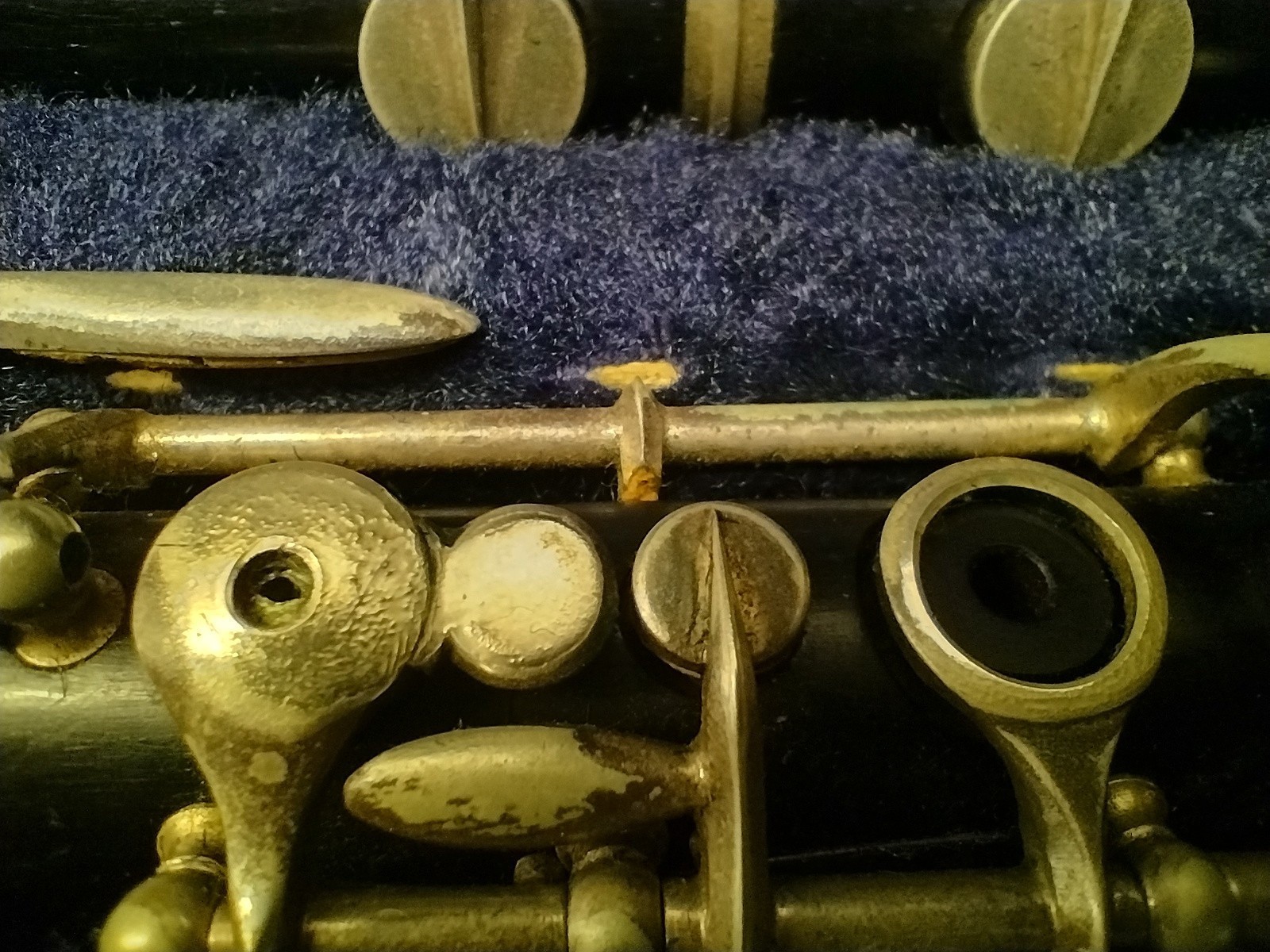 F.Buisson Oboe + Vintage Case Old Antique Musical Instruments
