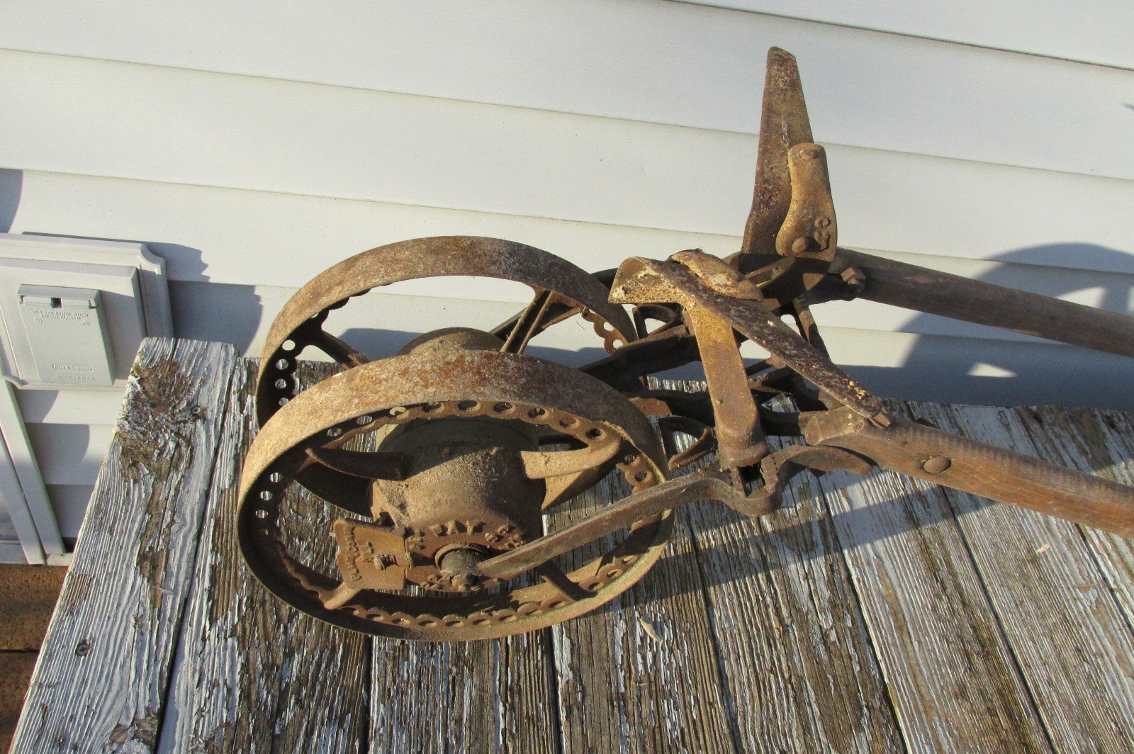 Planet Jr # 1 Drill seeder with original handles