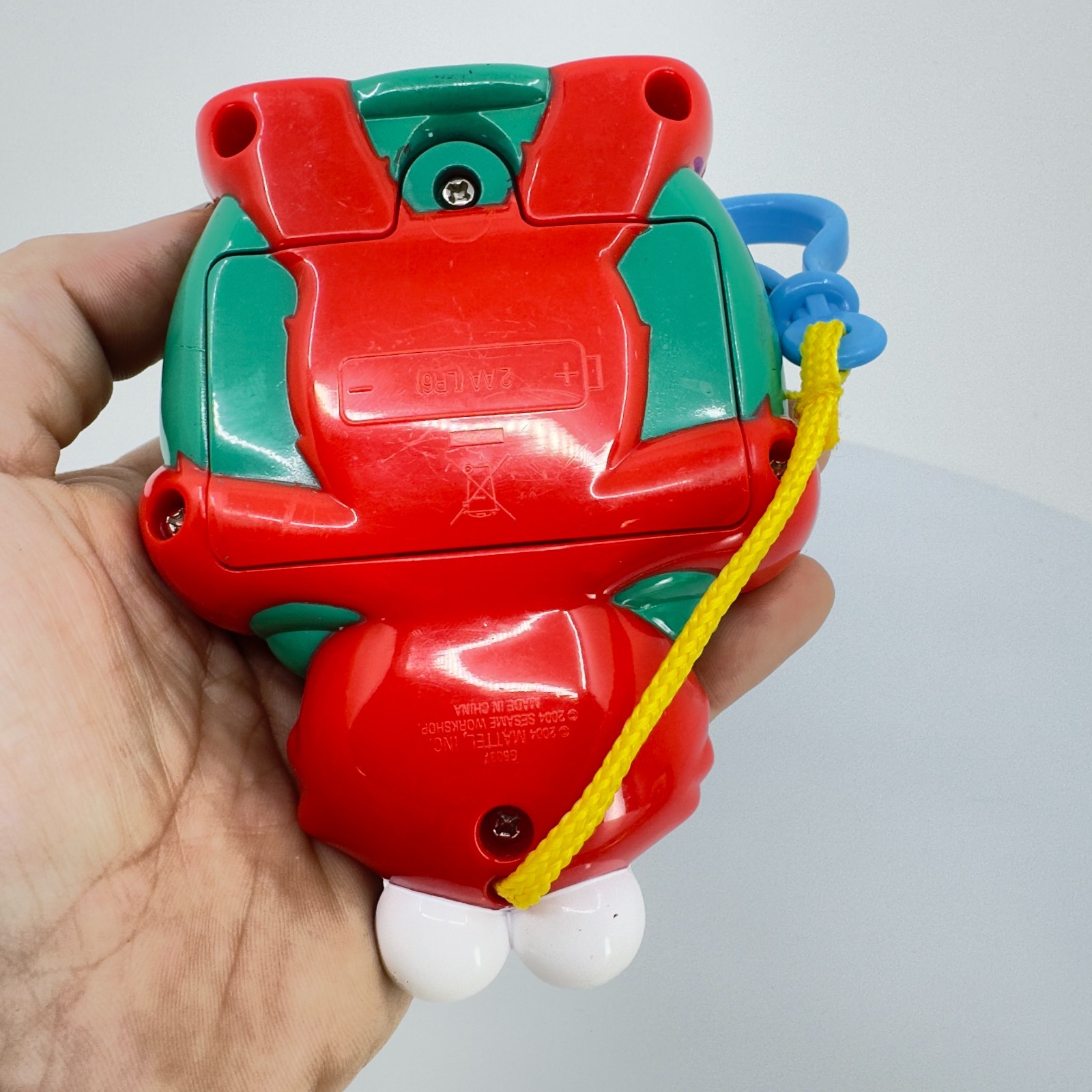 Vintage 2004 See 'N Say Junior Sesame Street ELMO Clip Toy Mattel Sound Works