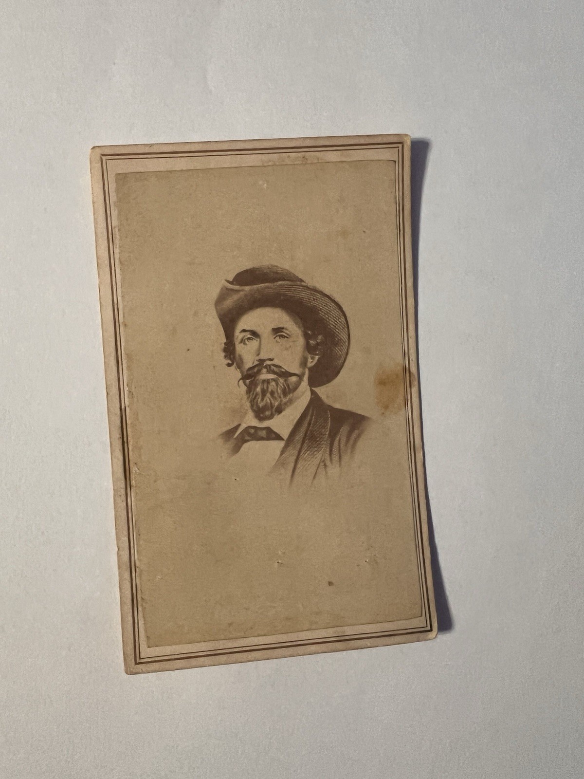 Civil War Carte De Visite CDV General John Hunt Morgan