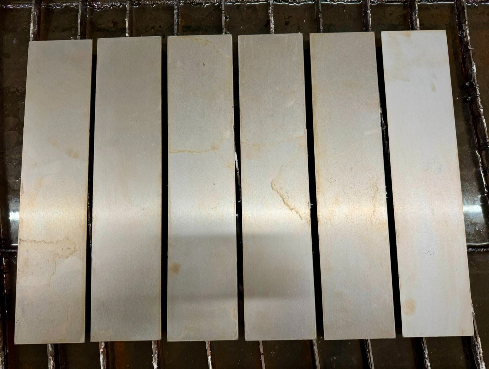 18 GUAGE STEEL SHEET METAL COLD ROLLED 4" X 18" 6 pack