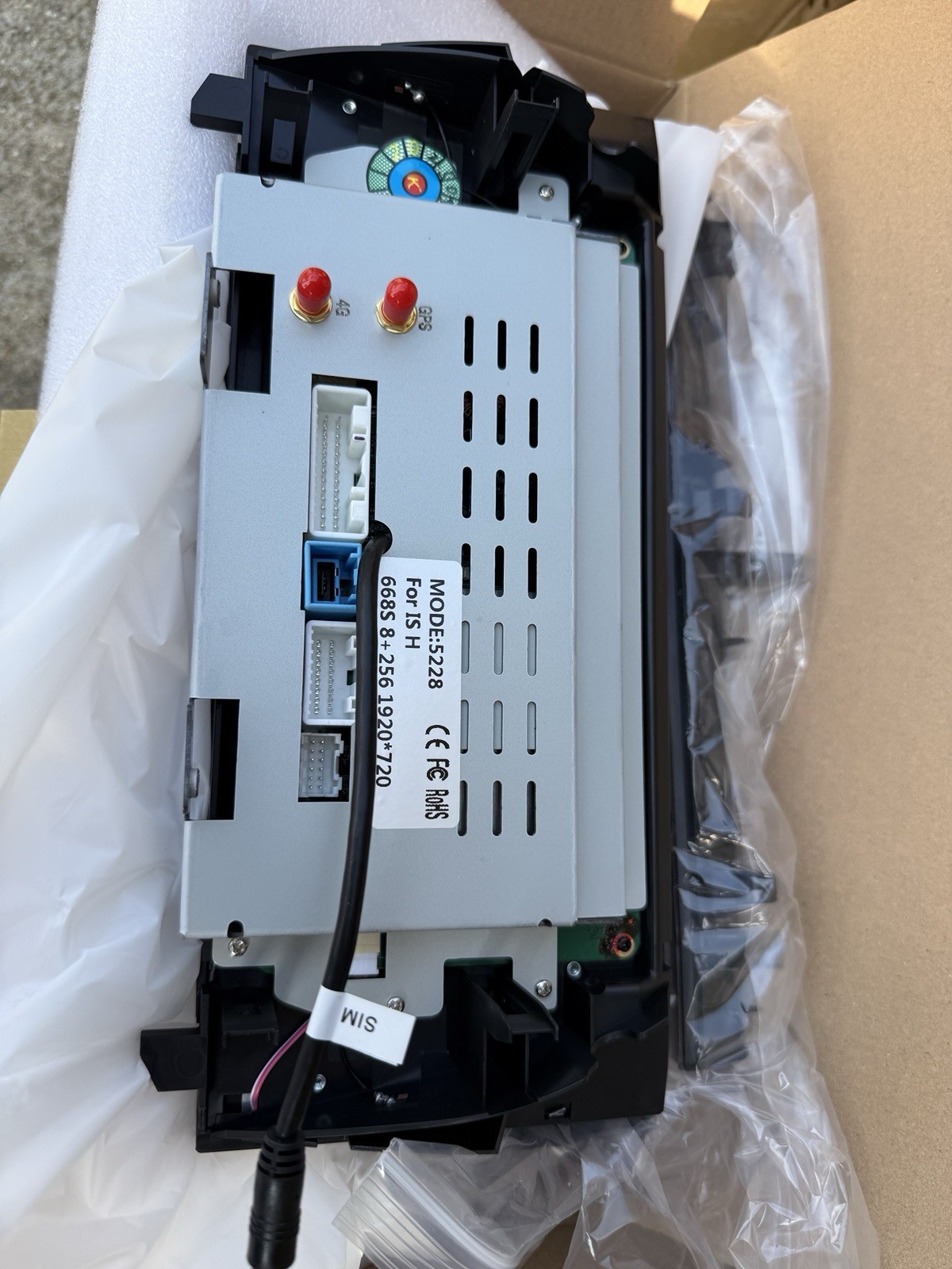 10.25" Car Stereo Infotainment Apple Car Play Android Auto Lexus IS350 RC350 RCF