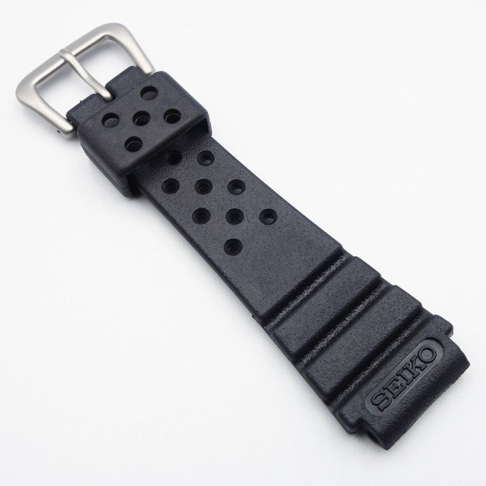 SEIKO Genuine Watch Band 19mm Urethane Rubber DAL3BP New