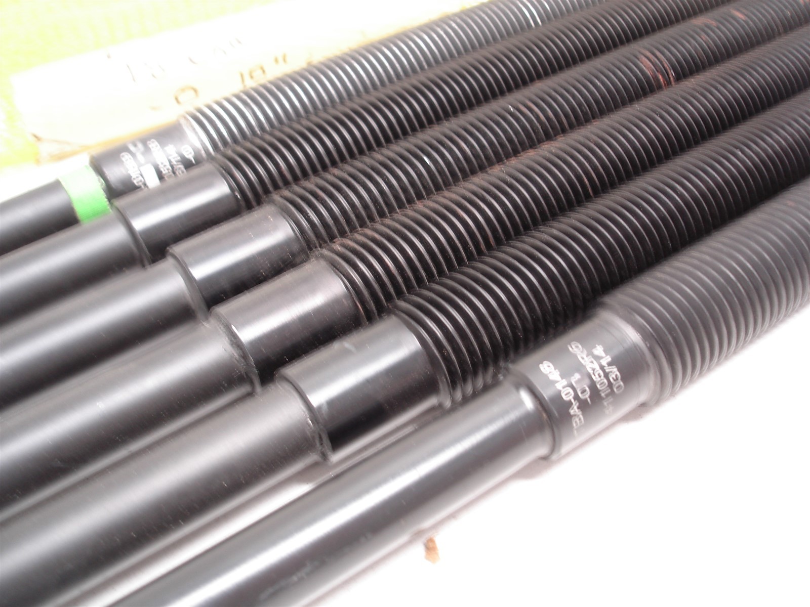 6 NASCAR ALUMINUM 1-1/8" THREAD REAR END TRACK BAR ADJUSTER EXTENSION RODS 23.5"