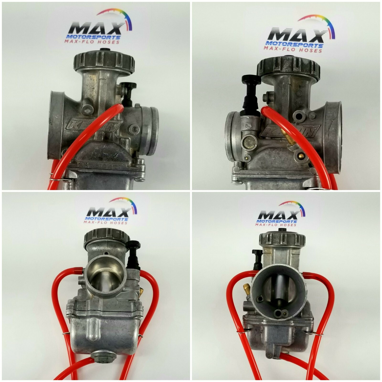 5' HONDA RED 4mm|3.2mm ID CARBURETOR VENT HOSE KIT CR 80 85 125 250 PJ PWK CARB