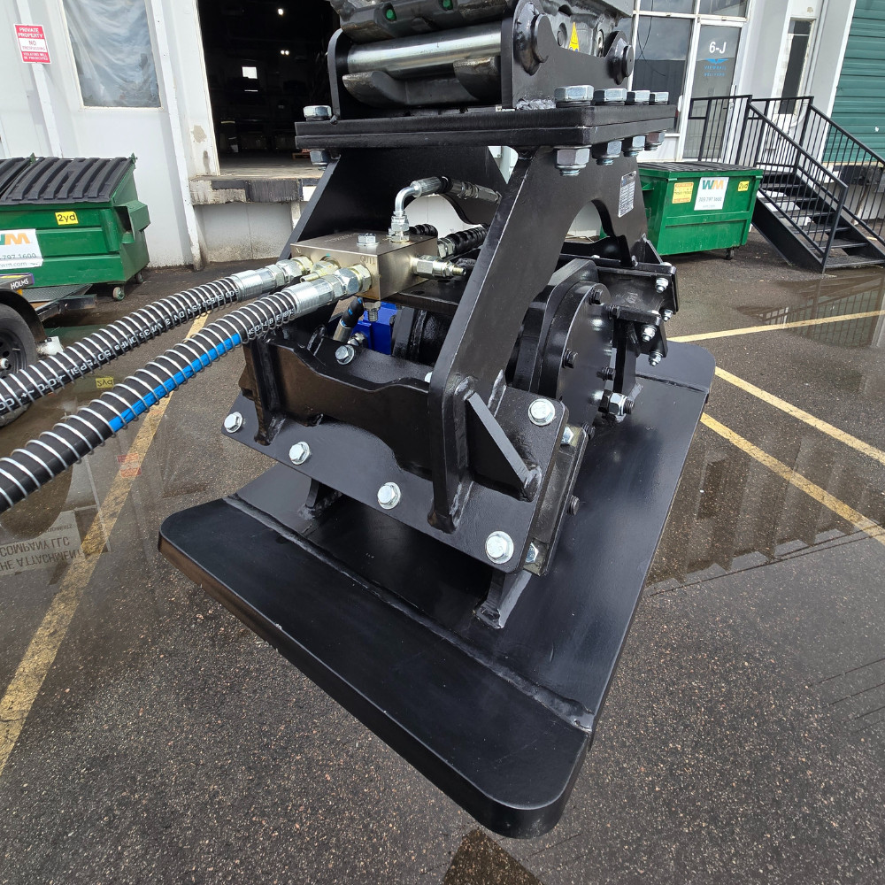 Excavator Compactor Plate - Excavators up to 6 tons - 22"x36"