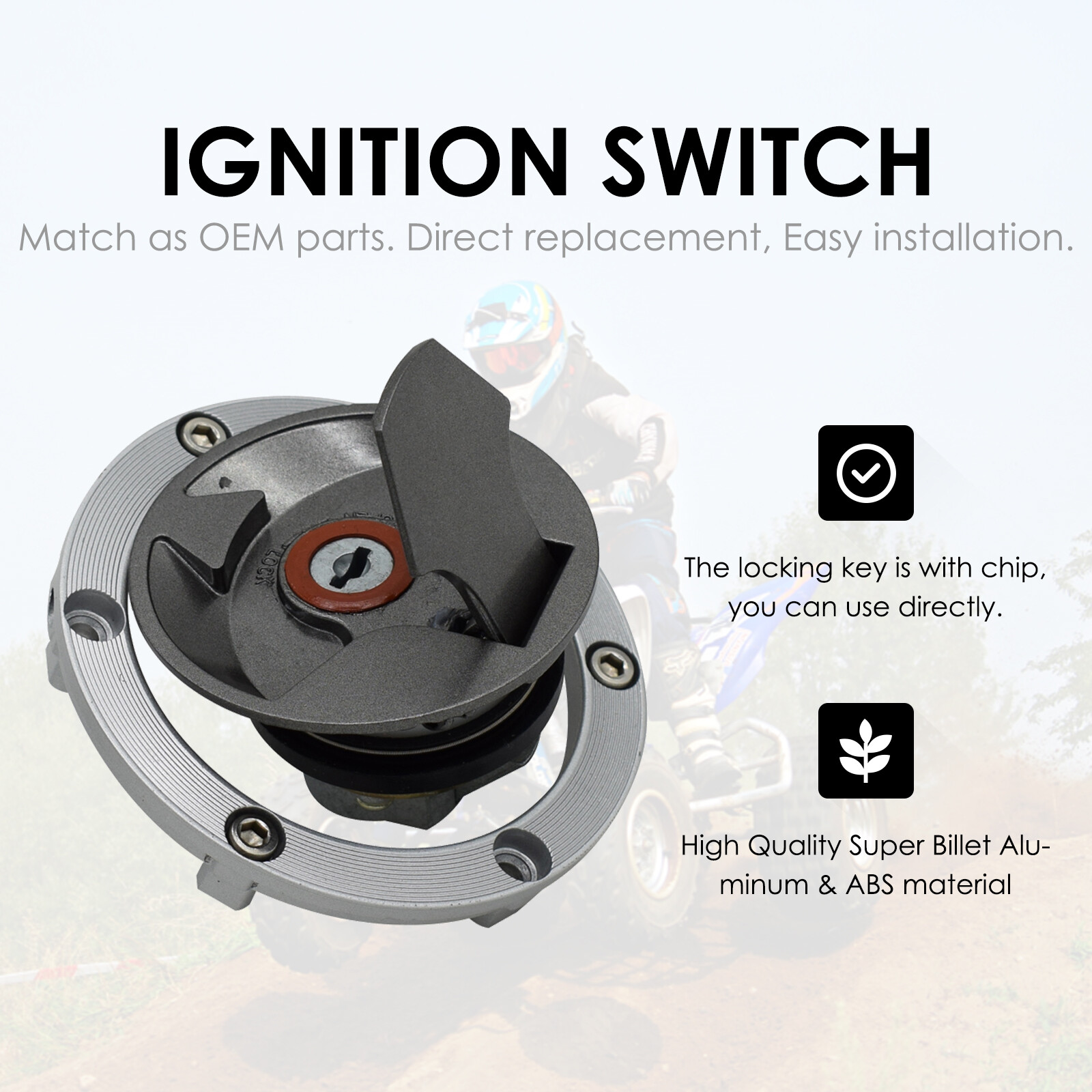 Complete Lock Set for Kawasaki Ninja 250R EX250J 2008-2012 Gas Cap Ignition Key