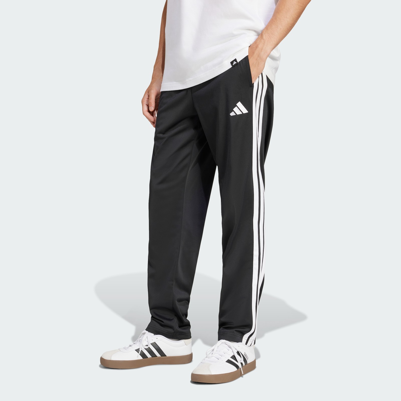 adidas men DAYREADY OPEN HEM TRACKPANTS