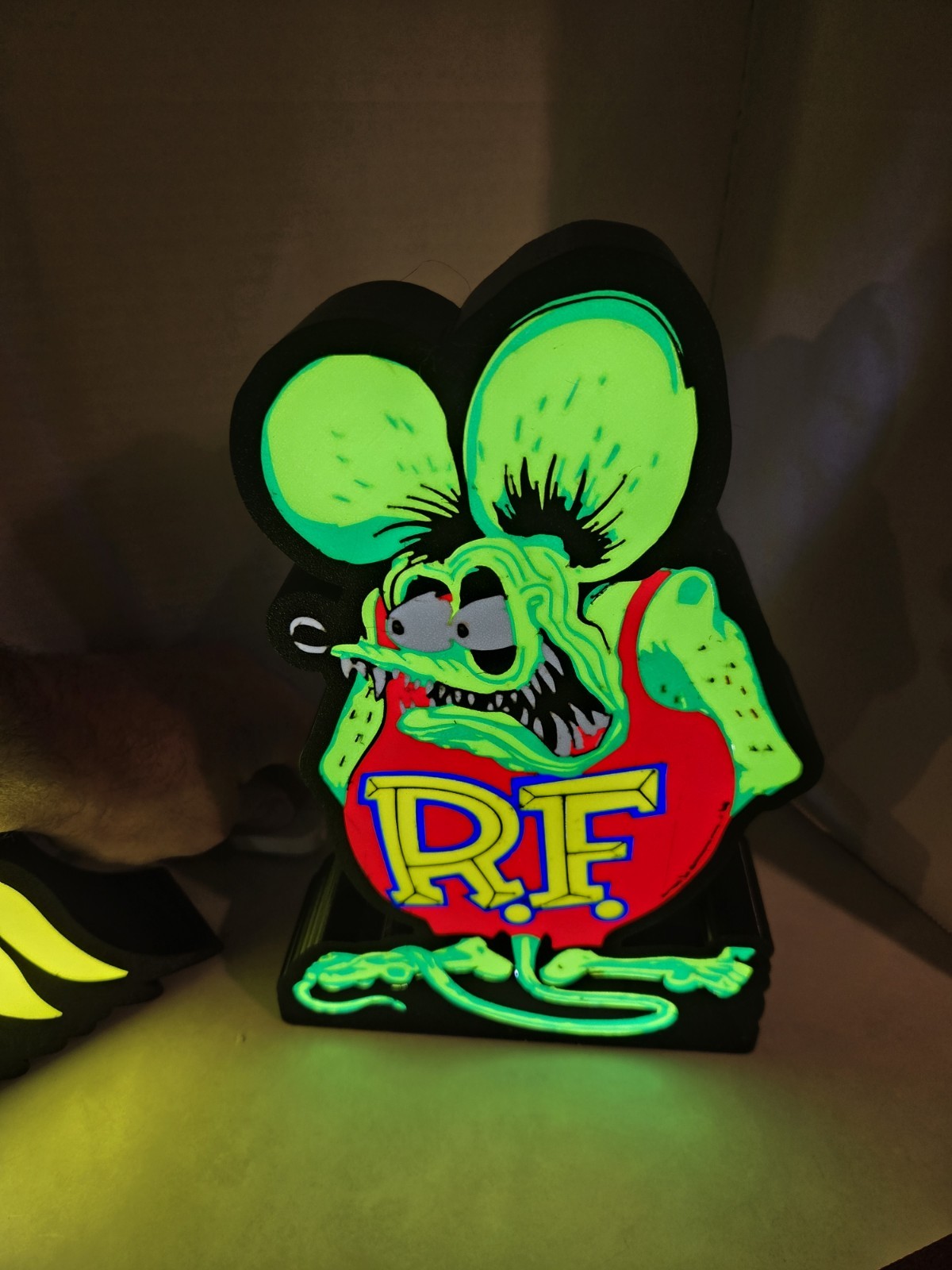 Rat Fink Led Lamp