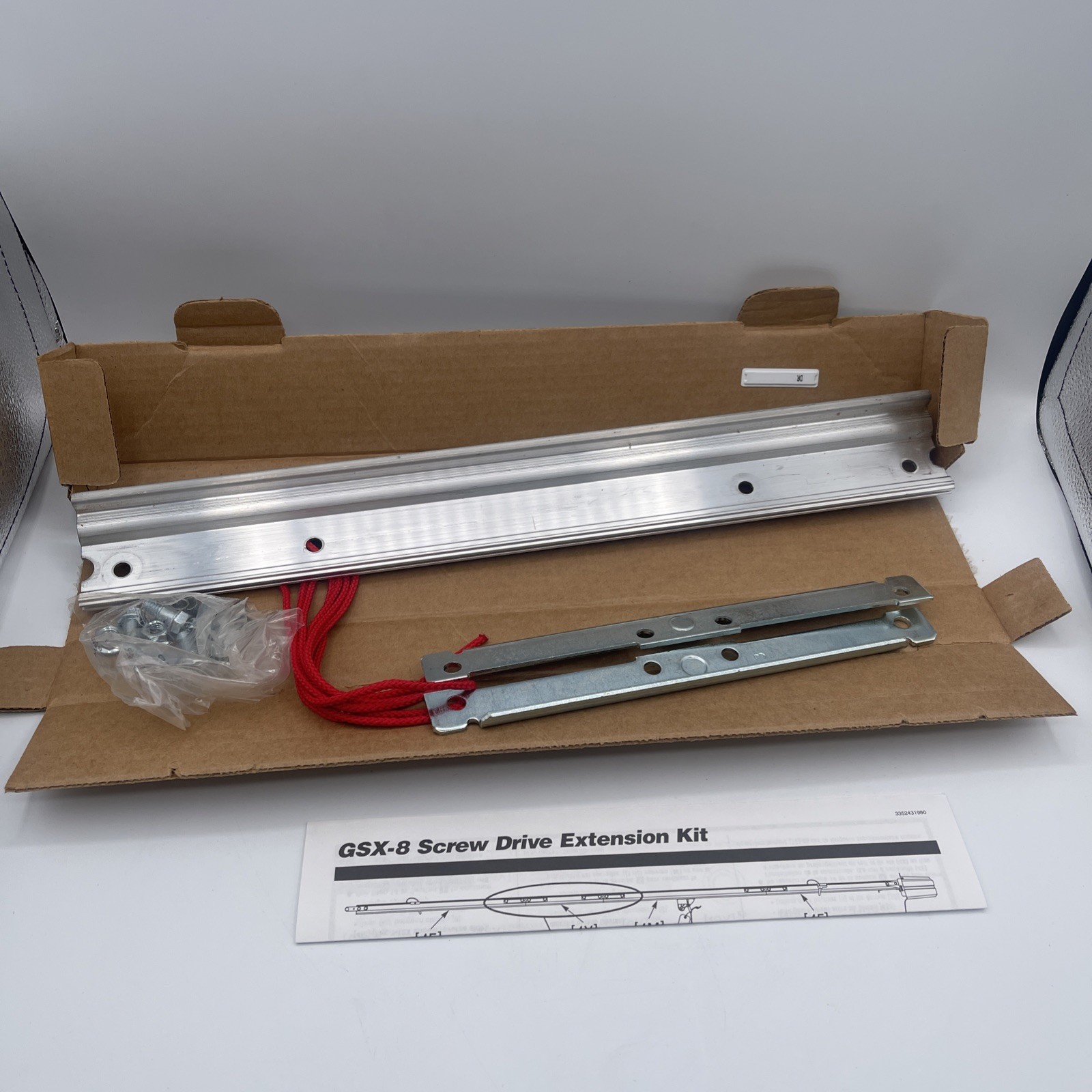 Genie Intellicode Screw Drive Rail Extension Kit GSX8 New Old Stock in Box HTF