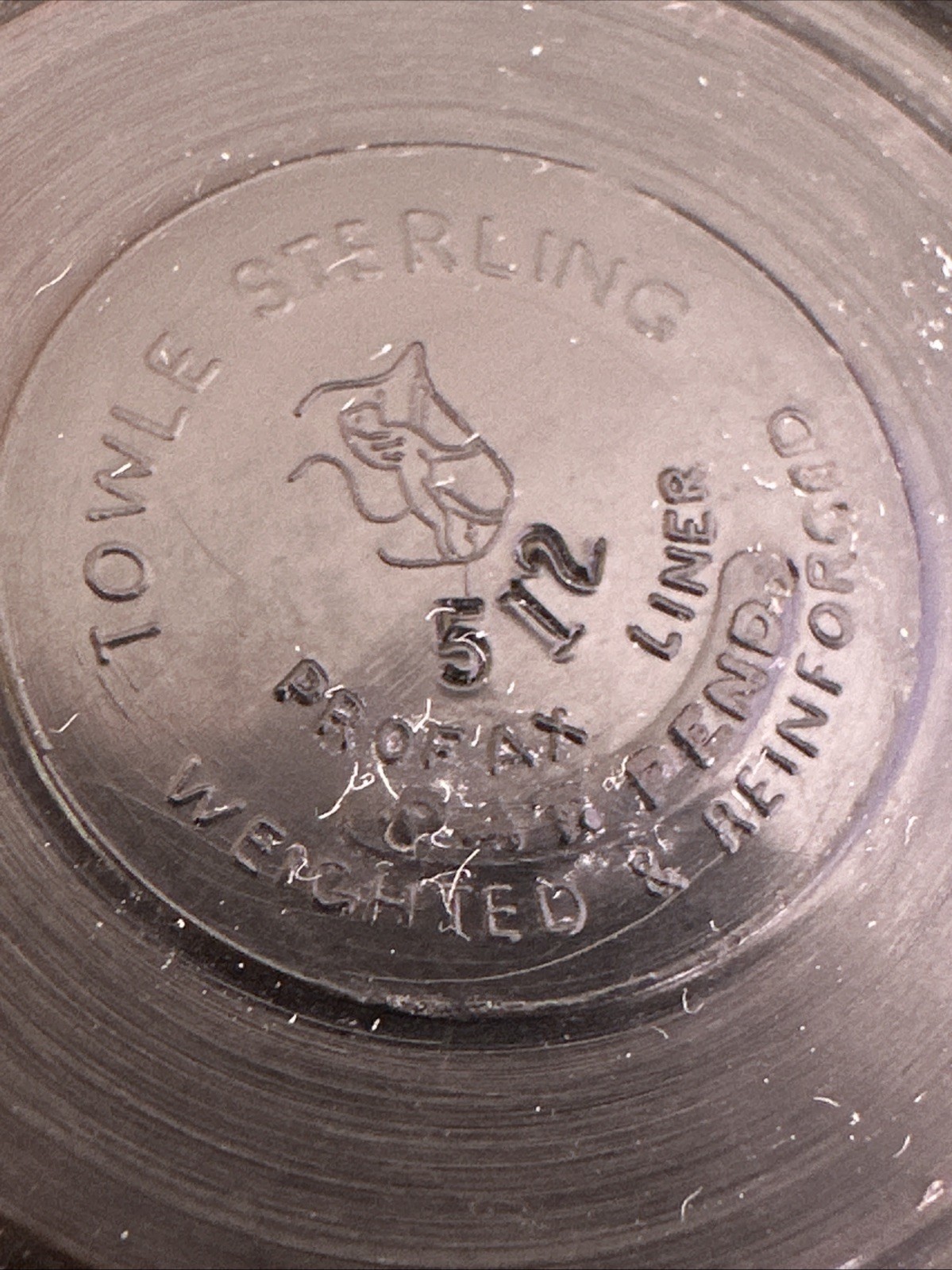 Pair Towel weighted Sterling Silver Candlesticks Candleholders Classic