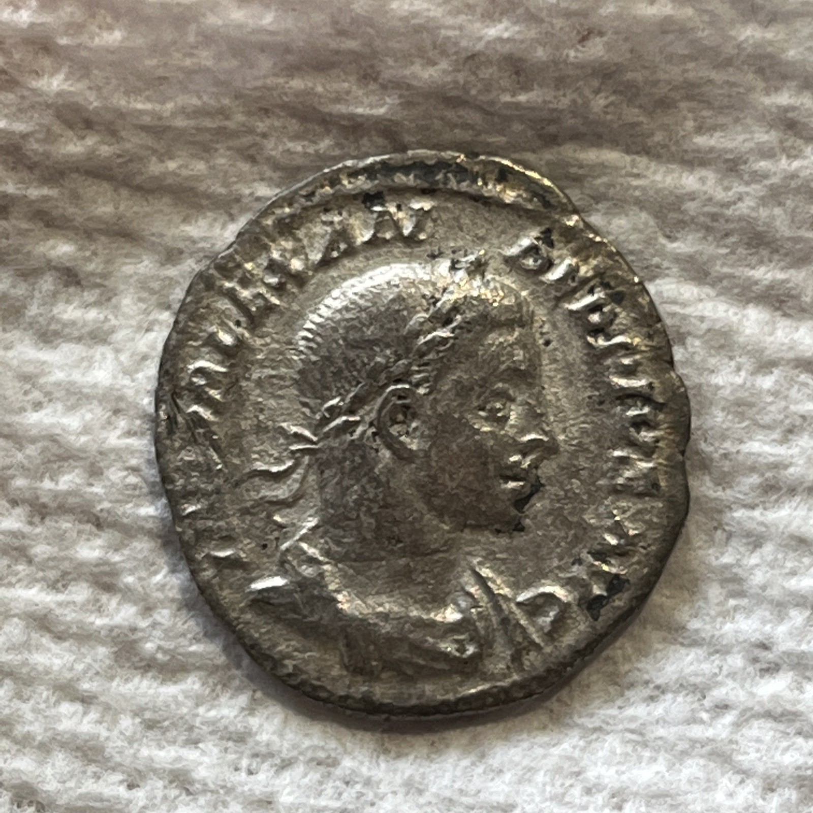 Ancient Roman Empire Fourree Coin Empire Severus Alexander 222-235 AD.