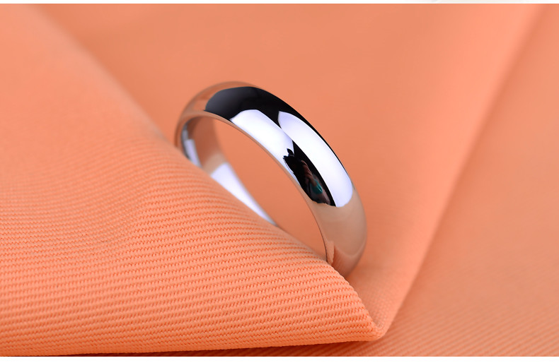 Tungsten Carbide Silver Color Wedding Band Mens Womens Engagement Bridal Ring