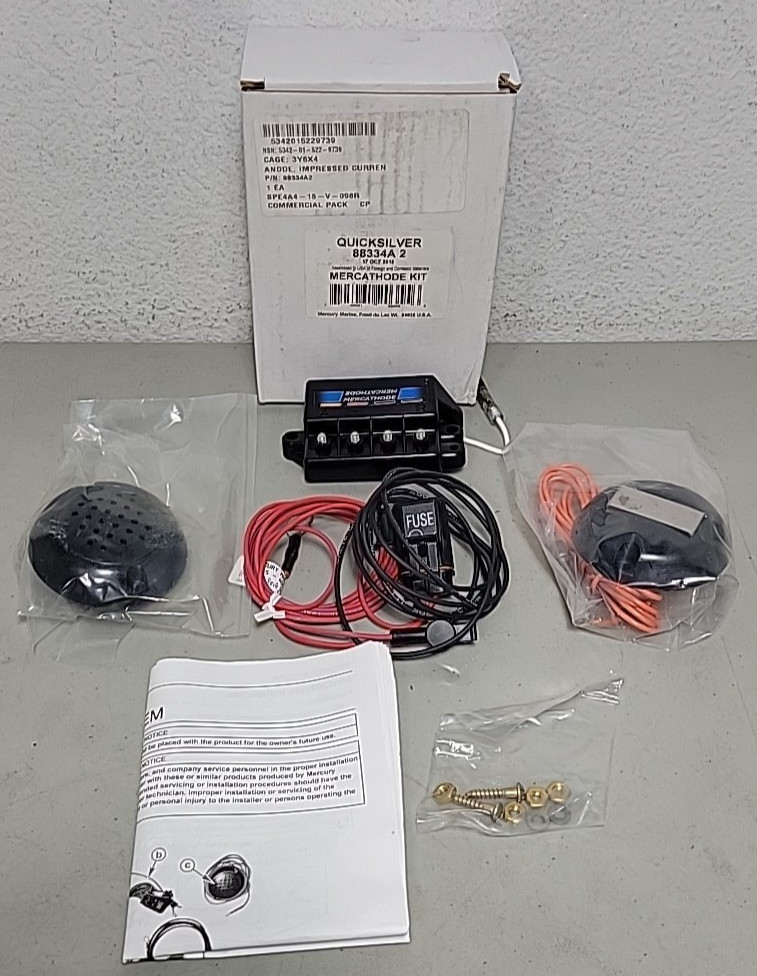 Mercury Marine Quicksilver 88334A2 Mercathode Kit MerCruiser FREE SHIPPING