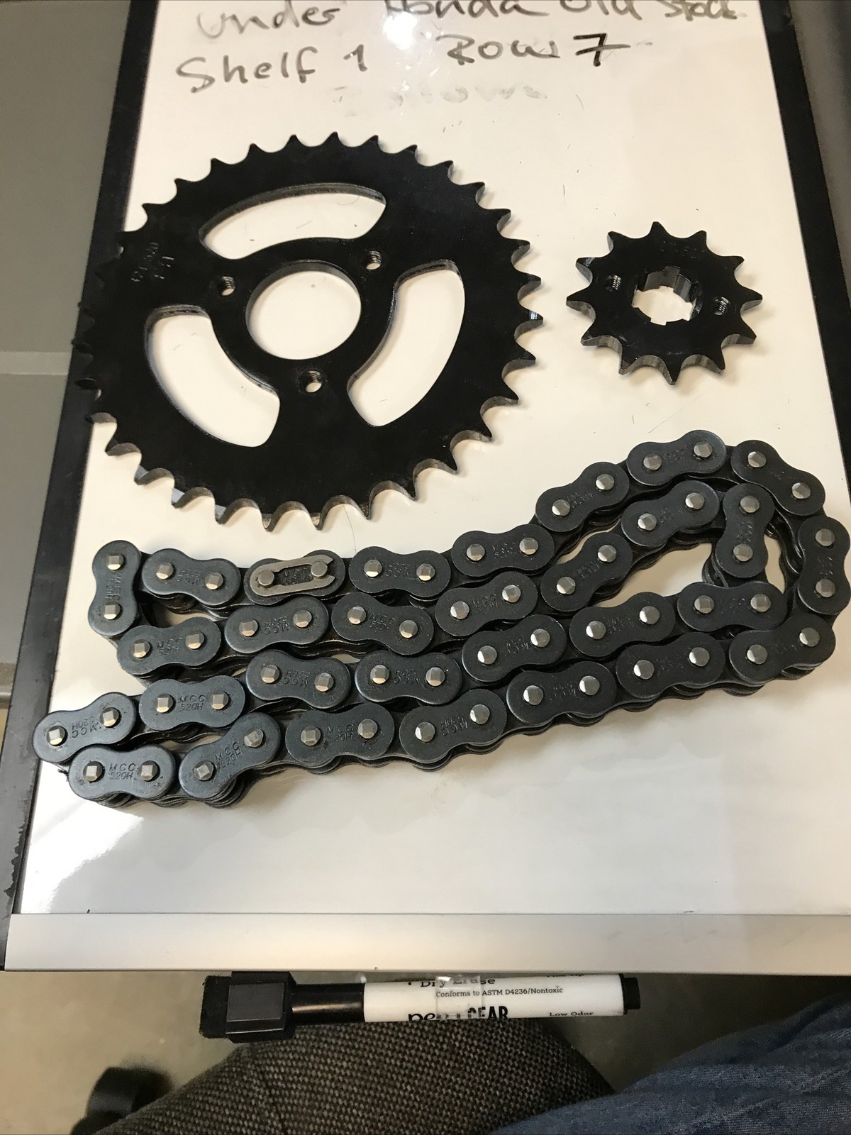 OEM POLARIS 520x60 Drive Chain & 12/32 Sprockets Polaris RZR 170 TAKE OFF
