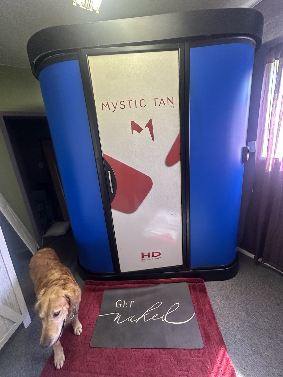 HD Mystic Tan Booth - Heated Spray Tan for Natural Look!