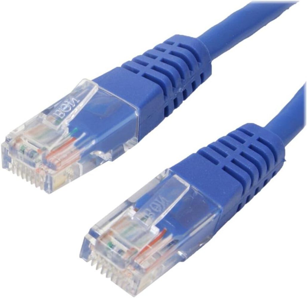 Cat6 Ethernet Cable – High-Speed Wired Internet for Gaming, Work & Streaming (Mu