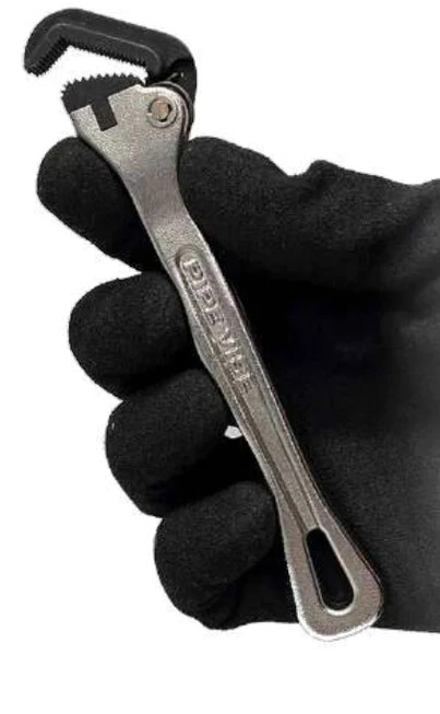 (PACK OF 2) Pipe Vise SW127-14 Micro 5 Steel Self-Adjusting Wrench - 6" Version