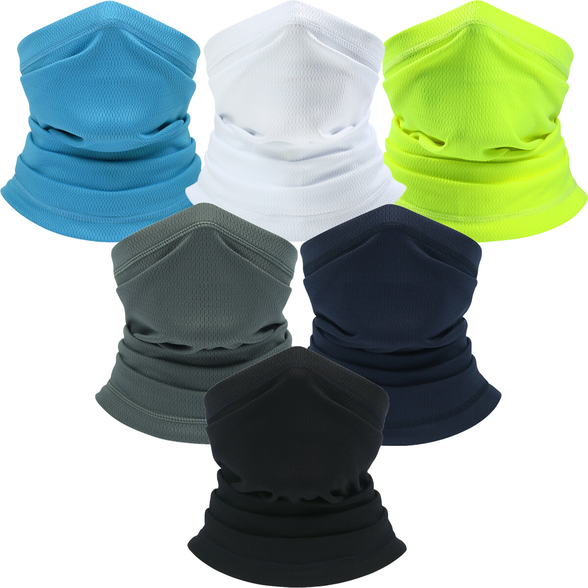 Cooling Neck Gaiter Bandana Face Mask Sun UV Gator Mask Face Cover for Men Woman