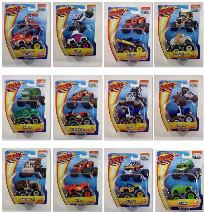 Nickelodeon Blaze and the Monster Machines Die-Cast Vehicles 11 Styles to Choose