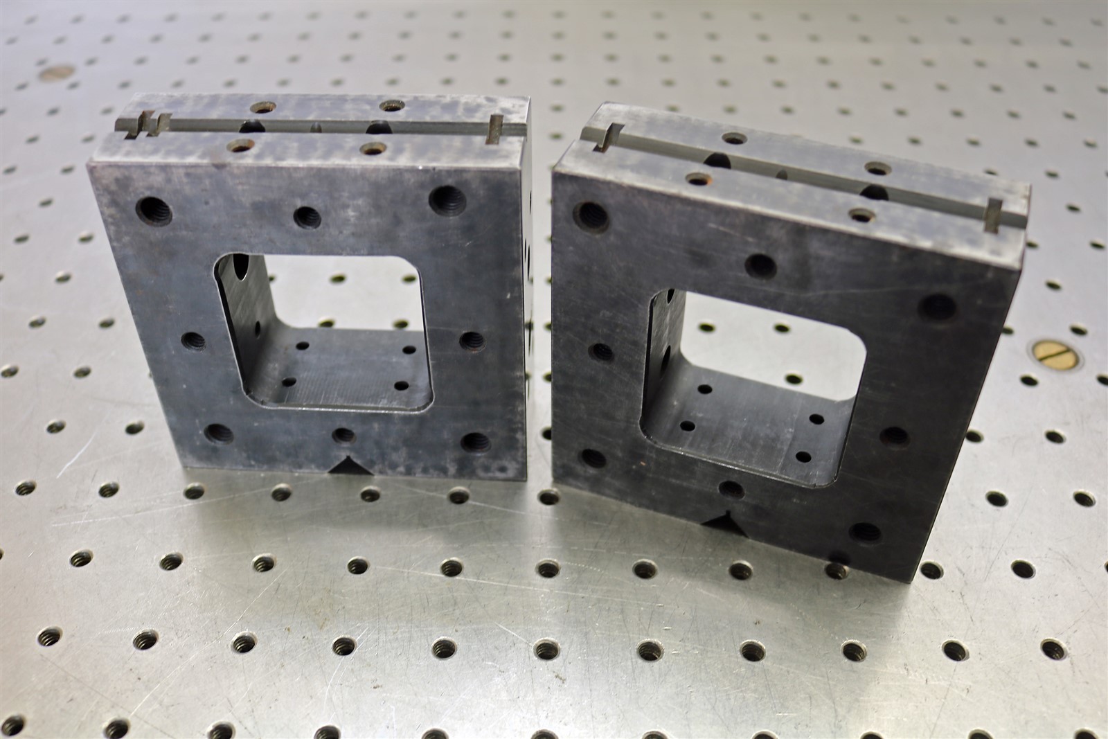 Lot Of Toolmaker Made Blocks, Fixtures, Grinding, Hardened & Ground - - E2867