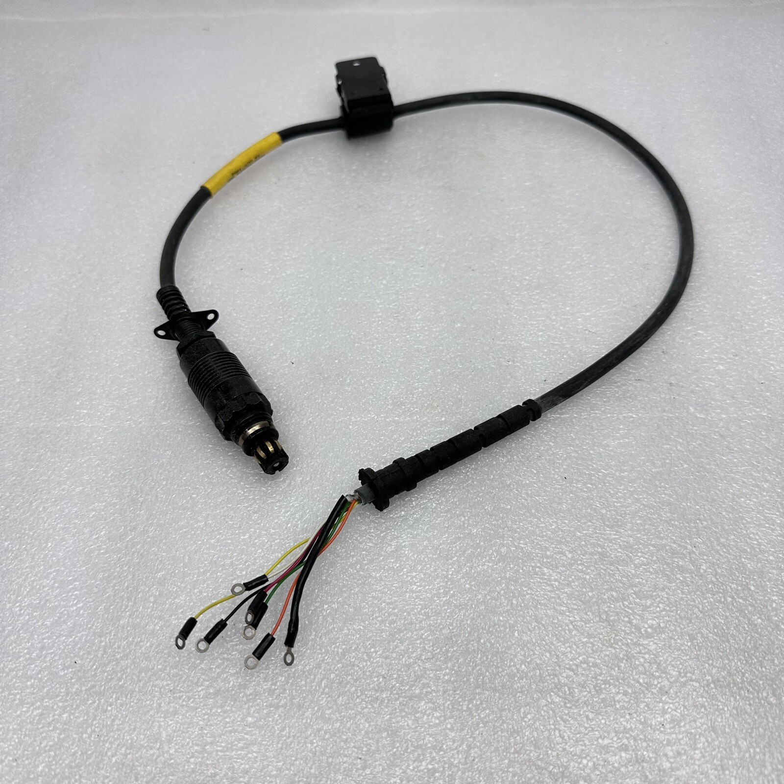 CVC Crewman Helmet Communication Cable w/ Male Bail-Out Military Radio Connector