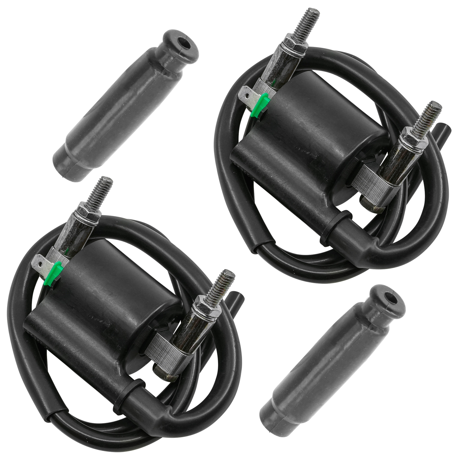 Ignition Coil w/Spark Plug Cap For Kawasaki Brute Force 750 KVF750 4x4 2008-2023