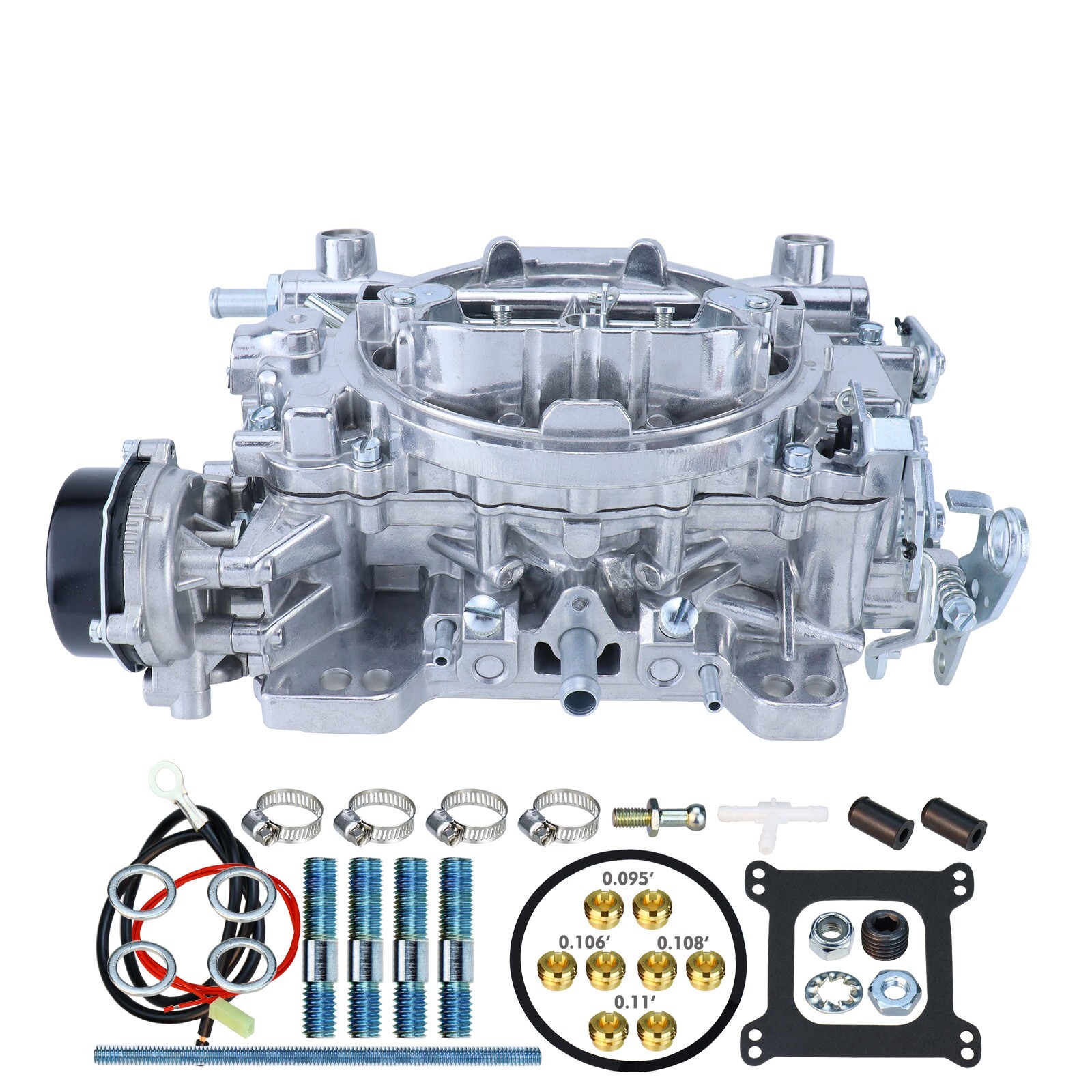 Edelbrock 1411 Performer 750 CFM 4 Barrel Carburetor, Electric Choke