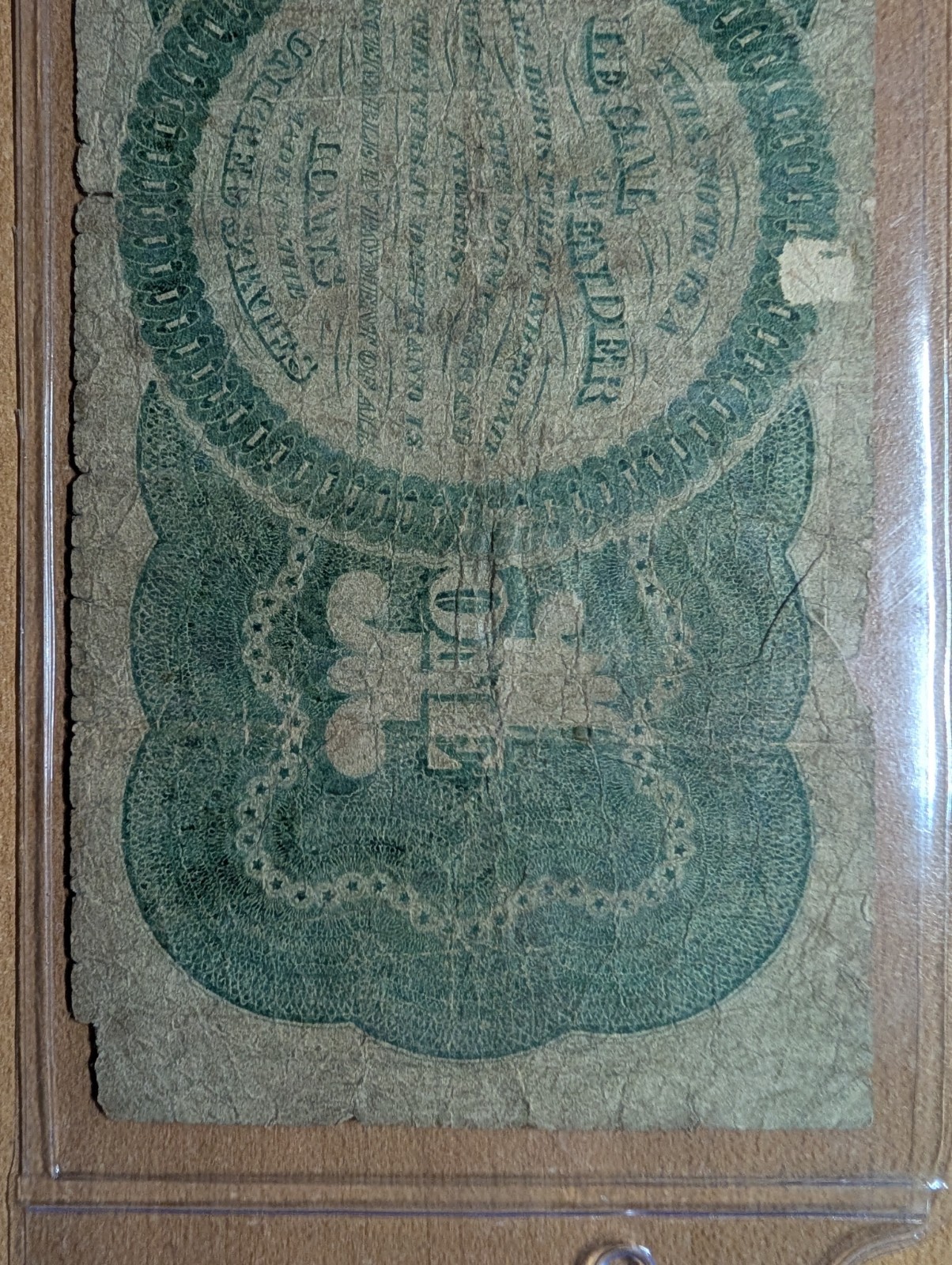 1862 $1 United States Legal Tender Note – Civil War Era – Salmon P. Chase FR16?