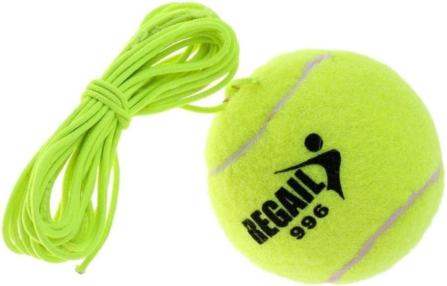 3Pcs Tennis Trainer Rebounder Ball with Elastic Rubber Rope for Tennis Practice