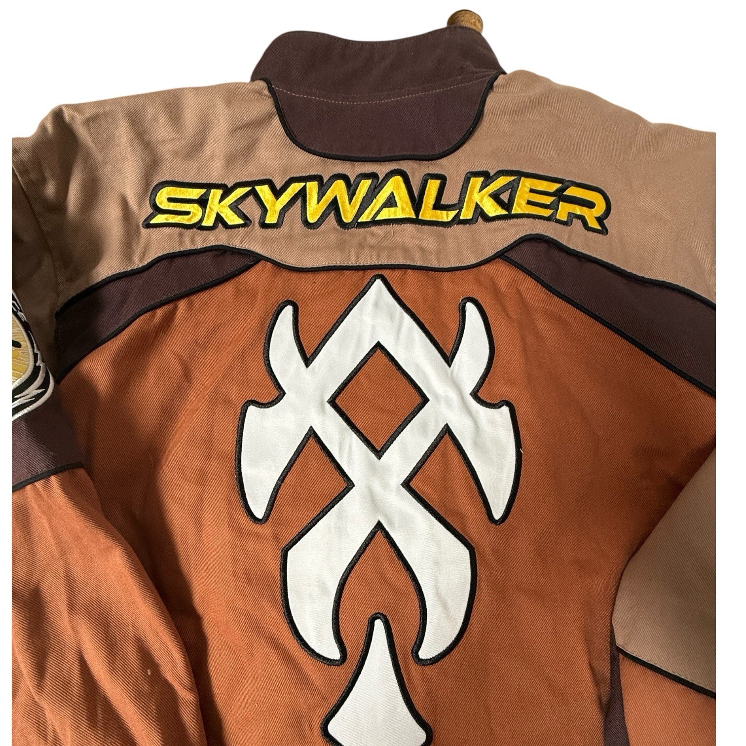 Star Wars Anakin Skywalker Podracing Jacket BoxLunch Exclusive Brown Size Medium