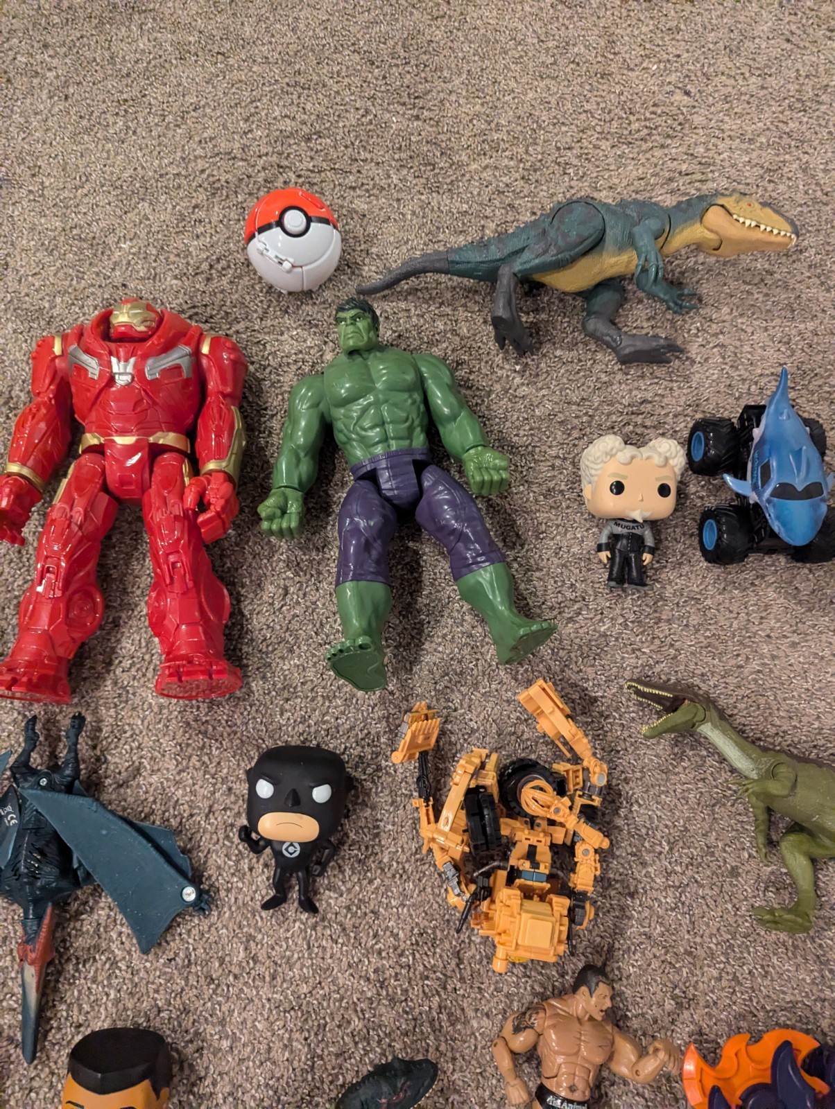 Lot Of Mixed Action Figures Different Variety Of Figures