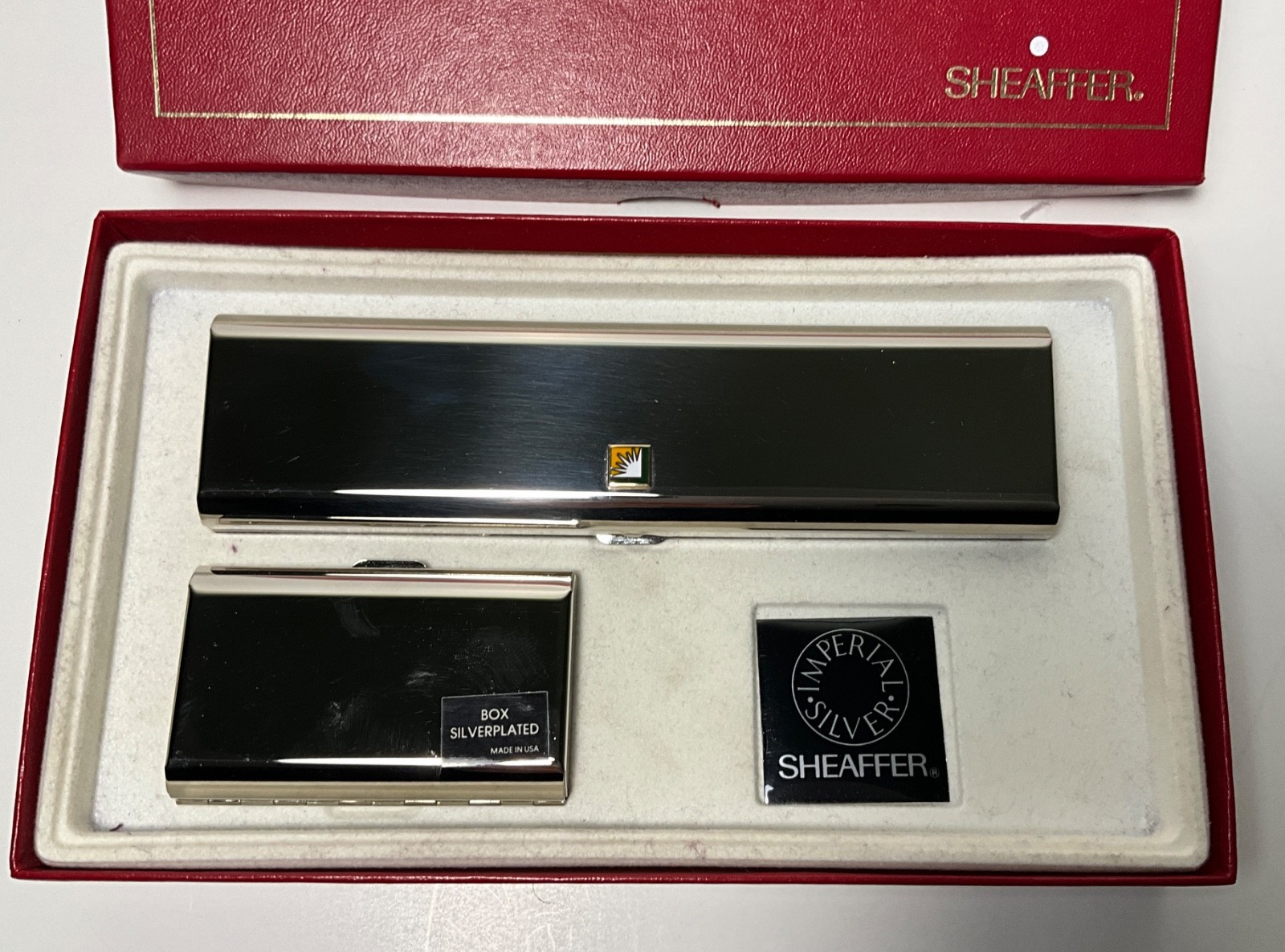 Sheaffer Imperial Sterling Silver Fountain Pen Made in USA - 14K Nib