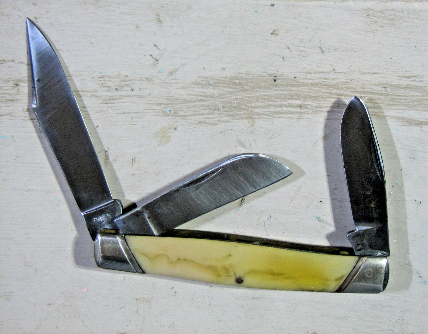 Vtg D325 Shapleigh Hwd St Louis Diamond Edge Stockman Watter Fall