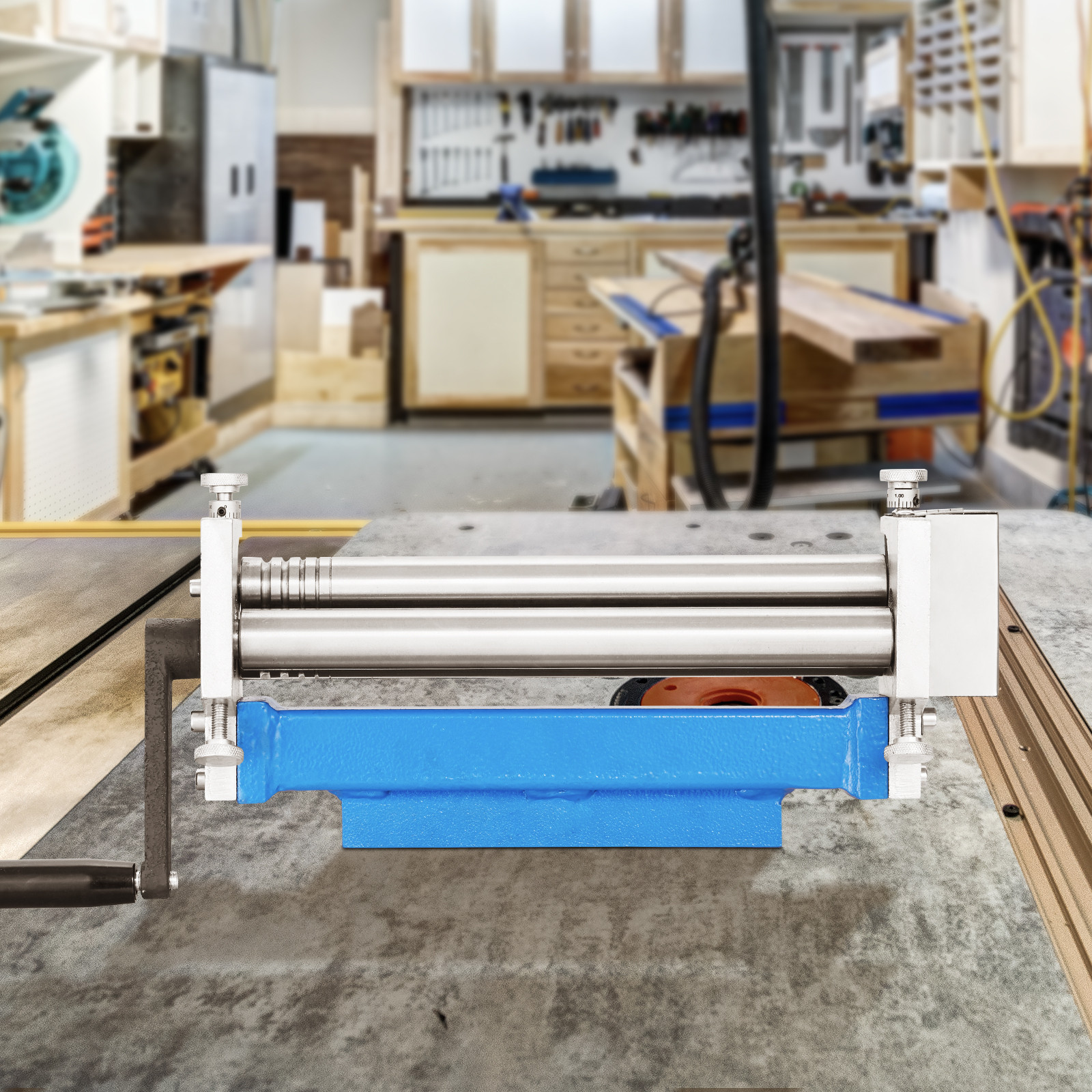 VEVOR Slip Roll Machine Sheet Metal Slip Roller 12.6'' x 20 Gauge φ1.18 in