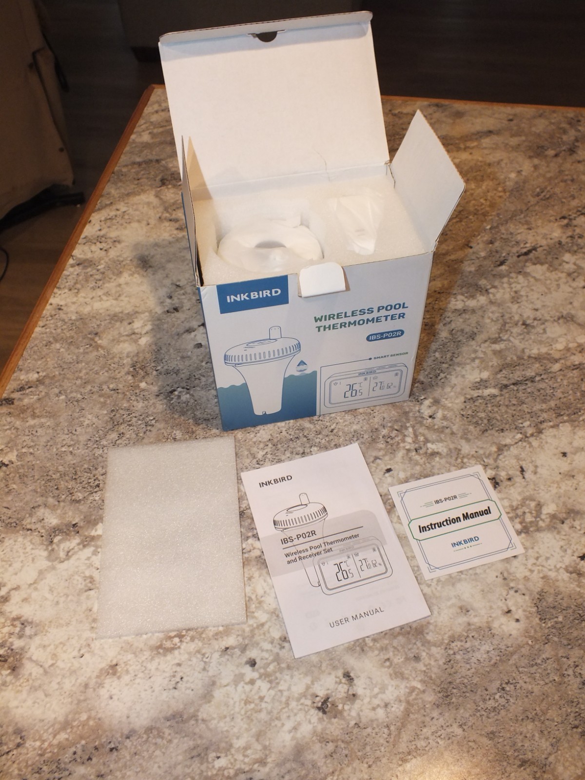 Inkbird Wireless Pool Thermometer IBS-P02R Smart Sensor