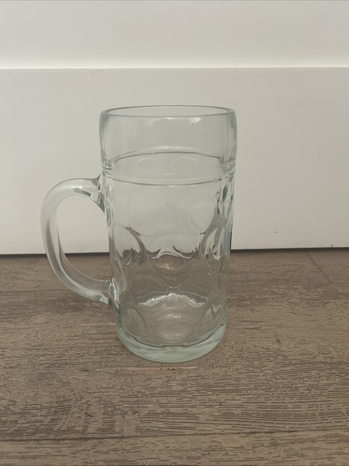 Paulaner Munchen German 1 Liter Glass Beer Stein Mug
