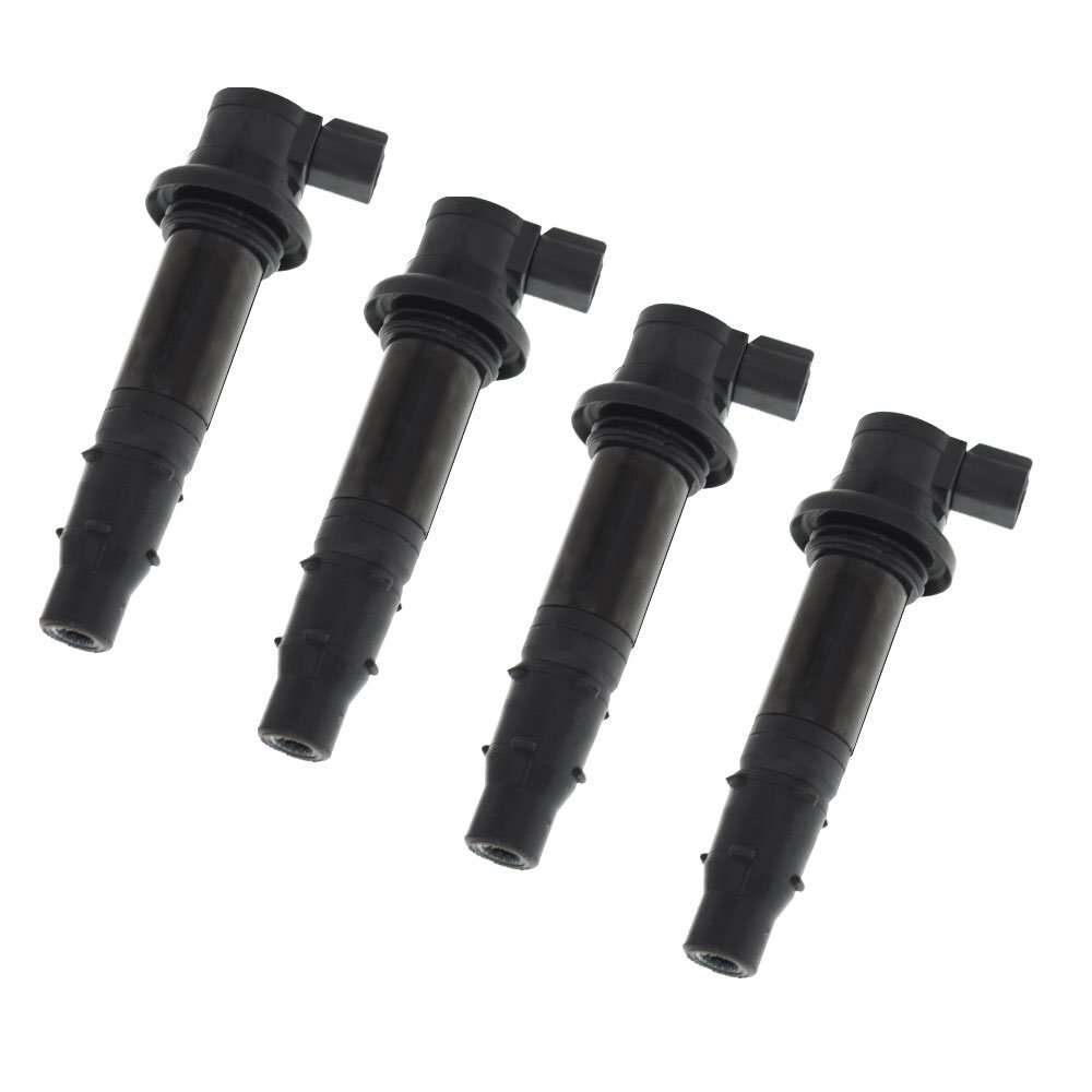 4 PACK IGNITION COIL For Yamaha YZF-R6 R6 YZF-R6S R6S YZF-R1 R1 FZ1 VMAX 1700