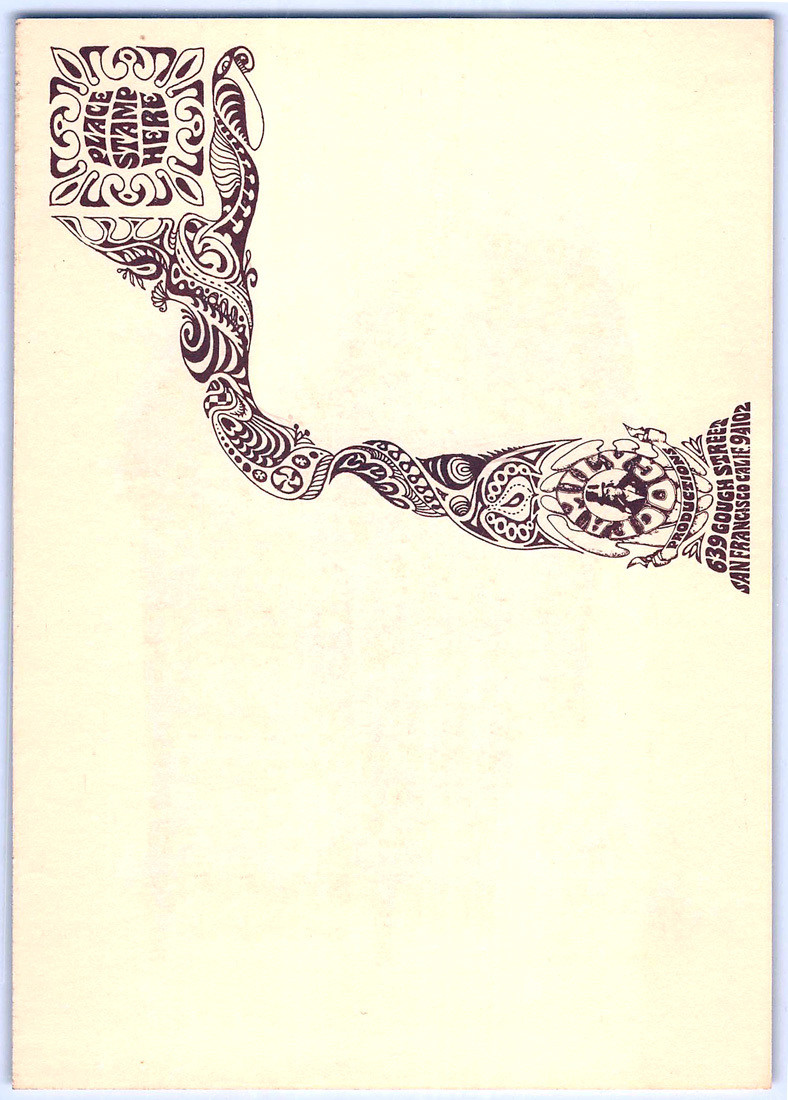 FD133 OPC-A Family Dog Handbill Bill Haley Drifters KSA Pictured: Tom Donahue